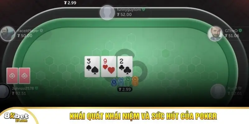 Khái quát khái niệm và sức hút của Poker